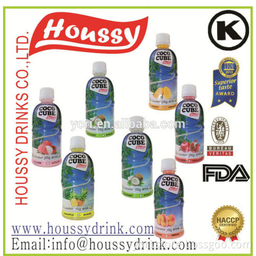 Houssy Fda Kosher certified High Quality 320ml Flavored Coconut Water